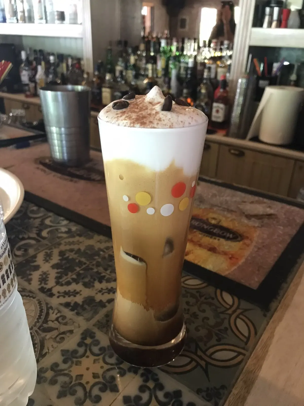 Cappuccino latte art